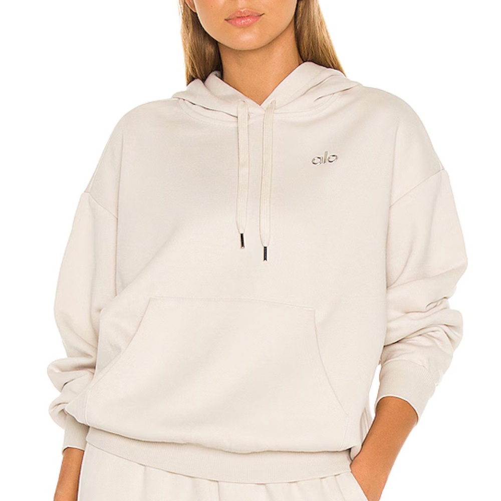 Alo Yoga Accolade Hoodie Bone S